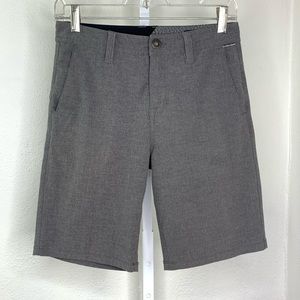 Volcom Men's Grey Flat Front Shorts | 27